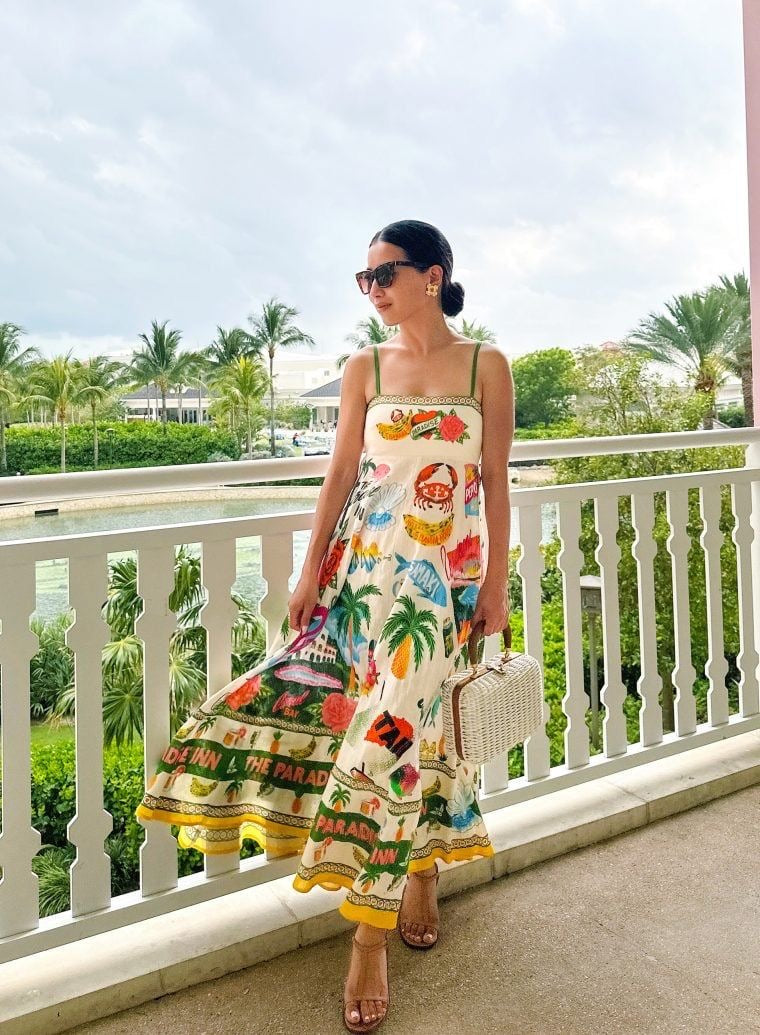 Vestido maxi Estampado