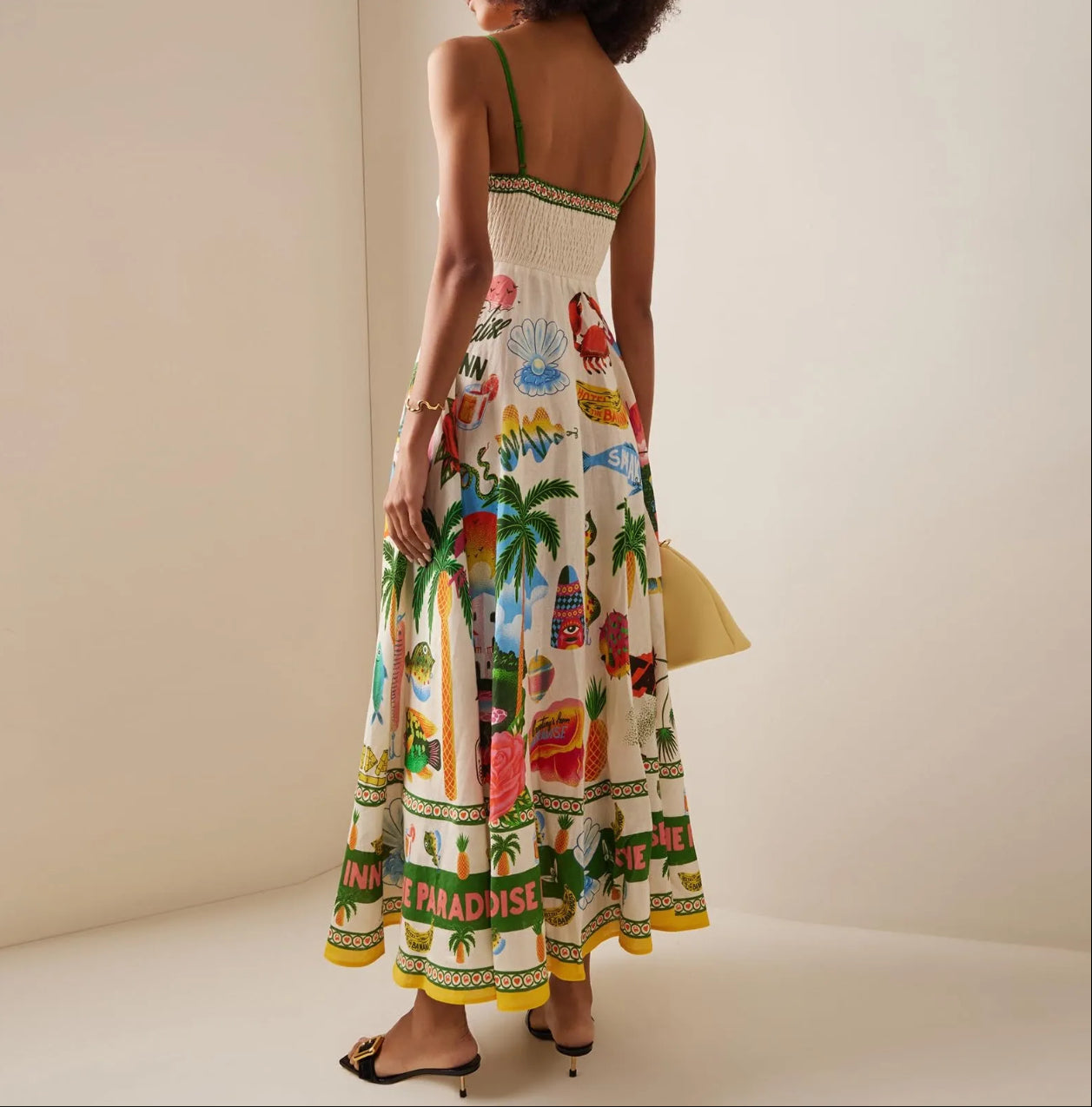 Vestido maxi Estampado